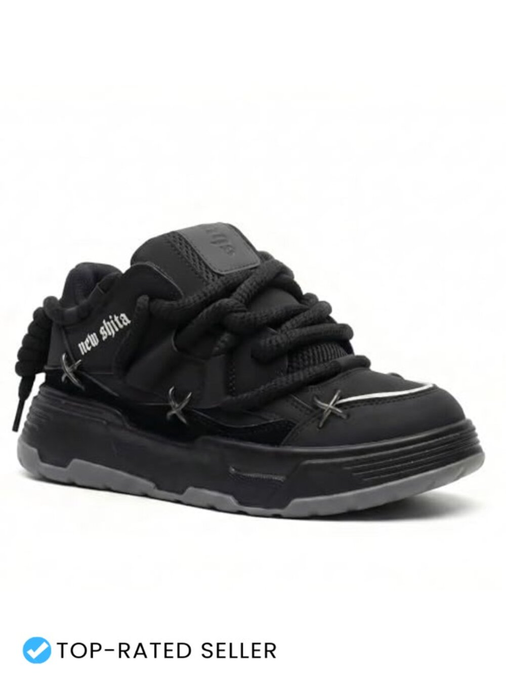 Unisex Chunky Platform Sneakers 2 Inch Height Incre Lightweight Breathable